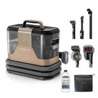 Пилосос Rowenta миючий Clean It Hot & Cold, 1150Вт, конт пил -1,5л, вода -2,3л, 13500 Па, 4 насадки, чорно-золотий