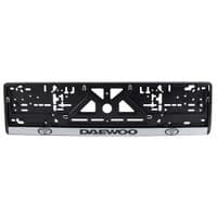 Рамка номерного знака CarLife Daewoo (NH08)
