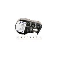 Стрічка для принтера етикеток Brady M4C-500-595-WT-BK, безперервна стрічка, 12.7 mm × 7.62 m, black on white, вініл, універсальні вс (170818)