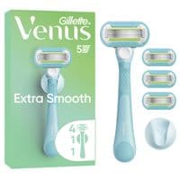 Бритва Gillette Venus Extra Smooth з 4 змінними картриджами + гачок для бритви (8700216969956)