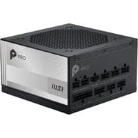 Блок живлення MSI ATX 1000W PRO A1000PL PCIE5, EU,  Black Embossed Cable, 1000W, Full-Modular, Platin PRO A1000PL PCIE5