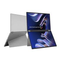 Монитор портативный Asus 2x14" ZenScreen DUO MQ149CD mHDMI, 2xUSB-C, OLED, 1920x1200, 16:10, DCI-P3 100%, HDR400, Cover