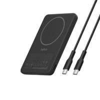 Аккумулятор портативный литий-ионный Power Bank Belkin 5000мА·ч, 15Вт/Qi2 7.5Вт, Slim Magnetic Ring, черный