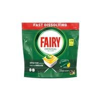 Таблетки для посудомоечных машин Fairy Все-в-1 Original Лимон 29 шт. (8006530115711)