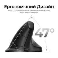 Мышь беспроводная Keychron M5 WL Black (M5-A23)