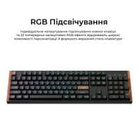 Клавиатура беспроводная Keychron K10 HE Magnetic Switch Black RGB (K10H-F1-UA)
