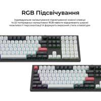 Клавиатура беспроводная Keychron Q6 HE Magnetic Switch Black RGB (Q6H-M1-UA)