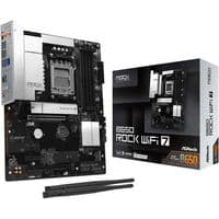 Mатеринська плата sAM5 AMD B650 HDMI 4xDDR5 2хM.2  2.5GbE LAN ATX  B650 ROCK WIFI 7
