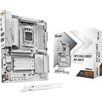 Материнская плата sAM5 AMD X870 4xDDR5 HDMI/2xUSB4 4xM.2 2.5GbE LAN ATX X870 CHALLENGER WIFI WHITE