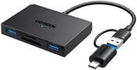 Кардридер USB 3.0 4-в-1, OTG USB-C/USB-A, SD/TF, 4-в-1 CM812 Ugreen