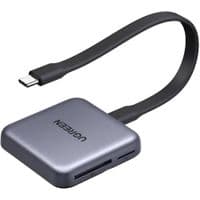 Кардридер USB 3.2 с магнитным креплением, USB-C SD/MicroSD UHS-II 312 МБ/с PD 100 Вт CM898 Ugreen