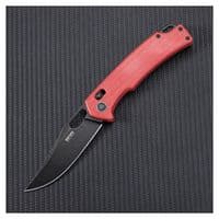 Ніж SRM Retriever 9203-AK, Red Micarta, Black Stonewash (9203-MR2)
