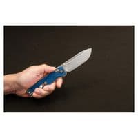 Ніж SRM Rubik 7228B 140Cr, Blue Micarta, Stonewash (7228B-ME2)