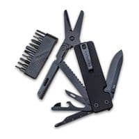 Мультитул Roxon KS2E Noir, черное лезвие, черный (KS2ENoir)