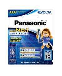 Батарейка Panasonic Evolta щелочная AAA блистер, 2 шт.