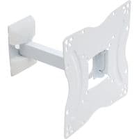 Кріплення для телевізора ТV2 WHITE, 13"-55", до 30  кг, VESA від 75*75 до 200*200, Поворот: -90°~+90° TV2 White