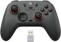 Геймпад GameSir Nova 2 Lite, Midnight Grey, беспроводной (Bluetooth/USB 2.4GHz/Type-C), для ПК/Switch/Android/iOS, 14 кнопок/2 аналоговые стики/D-Pad, вибрация, аккумулятор 600 mAh