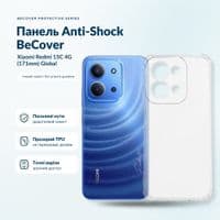 Чехол для мобильного телефона BeCover Anti-Shock Xiaomi Redmi 15C 4G (171mm) Global Transparent (715787)