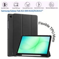 Чехол для планшета BeCover Flexible TPU Mate Samsung Galaxy Tab A11 SM-X133/X135 8.7" Black