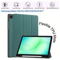 Чехол для планшета BeCover Flexible TPU Samsung Galaxy Tab A11 SM-X133/X135 8.7" Dark Green (715586)