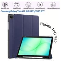 Чехол для планшета BeCover Flexible TPU Mate Samsung Galaxy Tab A11 SM-X133/X135 8.7" Deep Blue