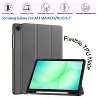 Чехол для планшета BeCover Flexible TPU Samsung Galaxy Tab A11 SM-X133/X135 8.7" Grey (715587)