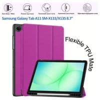 Чехол для планшета BeCover Flexible TPU Mate Samsung Galaxy Tab A11 SM-X133/X135 8.7" Purple