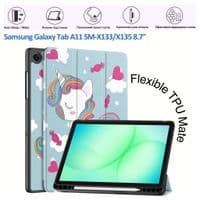 Чехол для планшета BeCover Flexible TPU Samsung Galaxy Tab A11 SM-X133/X135 8.7" Unicorn (715592)