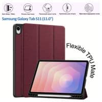 Чехол для планшета BeCover Flexible TPU Samsung Galaxy Tab S11 (SM-X730/X736) 11.0" Red Wine (715580)