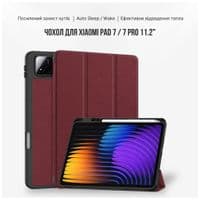 Чехол для планшета BeCover Flexible TPU Mate Xiaomi Pad 7/7 Pro 11.2" Red Wine (715619)