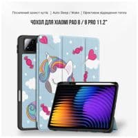 Чехол для планшета BeCover Flexible TPU Mate Xiaomi Pad 8/8 Pro 11.2" Unicorn (715631)