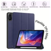 Чехол для планшета BeCover Flexible TPU Mate Xiaomi Redmi Pad 2 11.0" Deep Blue (715597)