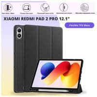 Чехол для планшета BeCover Flexible TPU Mate Xiaomi Redmi Pad 2 Pro 12.1" Black (715605)