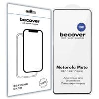 Скло захисне BeCover 10D Motorola Moto G17 / G17 Power Black (715138)
