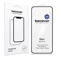 Скло захисне BeCover 10D Oppo A6 Pro Black (715716)