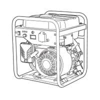 Генератор инверторный бензиновый Vitals IG 3.0b 230В, 3.0/3.3кВт, ручной стартер, 24кг