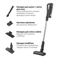 Пилосос Electrolux бездротовий, конт пил -0.3л, автон. робота до 50хв, вага-1.25кг, HEPA10, 3 насадки, синій