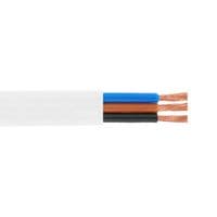 Кабель Одескабель 03VVH2-F 3G2,5 белый, бухта 100м