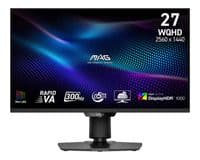 Монитор MSI 27" MAG 274QPF X30MV 2xHDMI, DP, Audio, miniLED, 2560x1440, 300 Гц, 0,5 мс, DCI-P3 97%, AdaptiveSync, Pivot, HDR1000