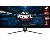 Монитор MSI 40" MAG401QR 2xHDMI, DP, USB-C, 2xUSB, Audio, IPS, 3440x1440, 21:9, 155Hz, 1ms, sRGB 118%, AdaptiveSync, HDR400