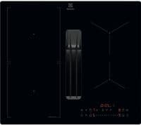 Варочная поверхность Electrolux индукционная, 60см, расширенная зона, встроенная вытяжка, черный