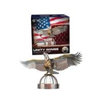 Конструктор Metal Time Колекційна модель Unity Wings Eagle Golden Armor (MT101GA/READY)