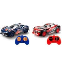 Радиоуправляемая игрушка Silverlit Набор машин STAR CROSS DUO, 1:28, ЖК, 2,4 GHz (ГГц), красная и синяя (20647)