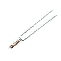 Шампур Metalzavod Подвійний 630х12х3мм ретро (DBL-SHMP-DR-630x12x3-RT)