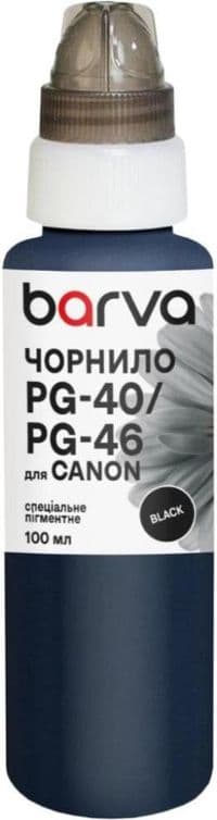 Чорнило Barva Canon PG-37/40/46/50/84, Black, 100 мл, пігментне, флакон OneKey (C40-294e)