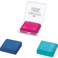 Резинка Faber-Castell «Клячка» TREND в пластиковой коробочке цвета ассорти (29896)