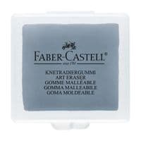 Резинка Faber-Castell «Клячка» Kneadable Art в пластиковой коробочке, цвет серый (24291)