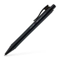 Ручка кулькова Faber-Castell Daily Ball XB Black, корпус чорнний, стрижень синій (1,0 мм) (32534)