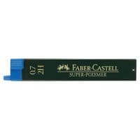 Грифель для механического карандаша Faber-Castell Super-Polymer 2Н (диаметр 0,7 мм), 12 штук в пенале (27661)
