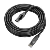 Патч-корд литой Borofone BUS01, UTP, RJ45, Cat.6, 5m, черный, Cu (медь)